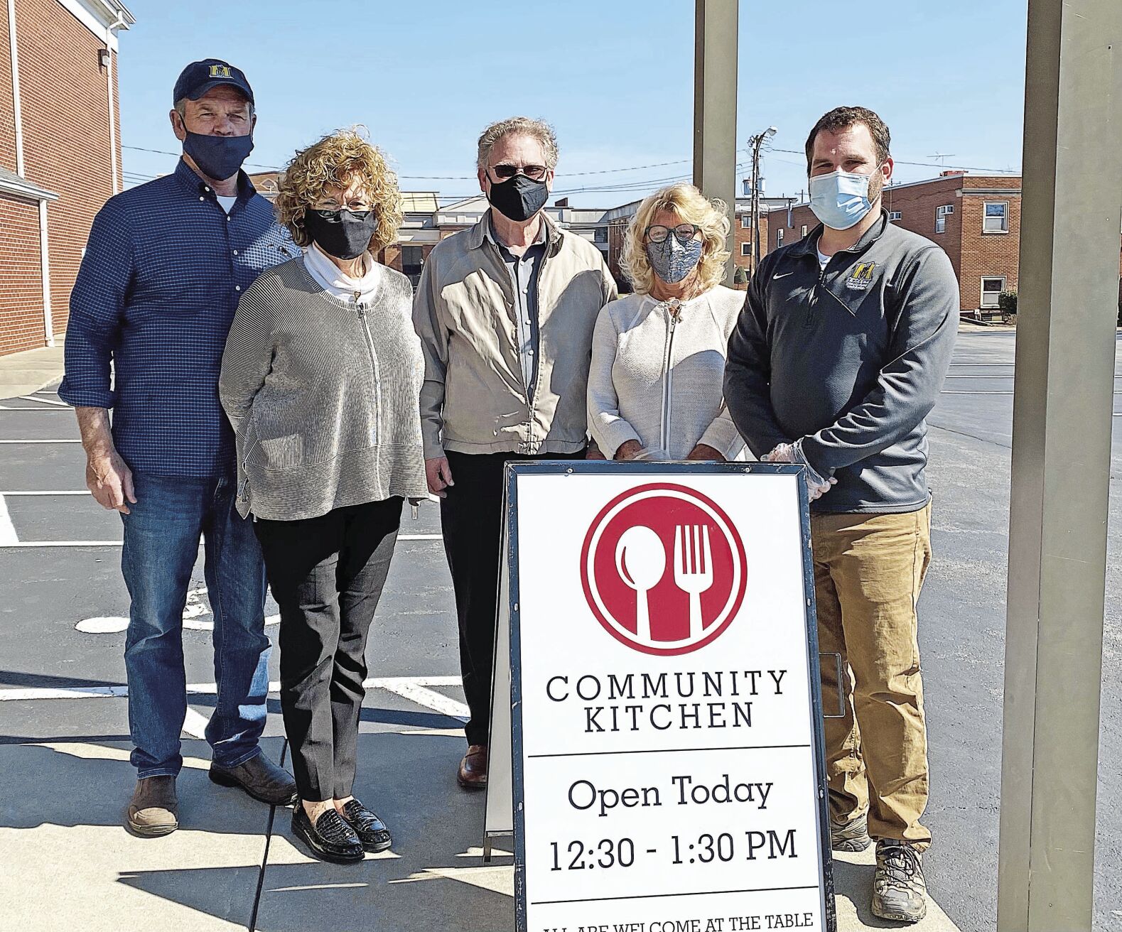 Kopperud volunteers for Community Kitchen